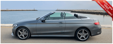 Mercedes C CABRIO arrived at Portugalrent
